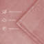 Faux Fur Reversible Fleece Throw Blanket – Soft & Cozy-118258433-118258437