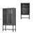 Stylish Wine Bar Cabinet With 3 Fixed Shelves-2142428976
