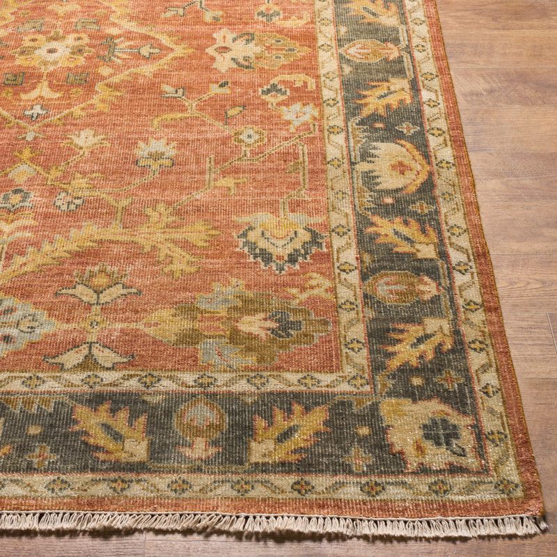Hillcrest Wool Oriental Area Rug, Rectangle 7'9" x 9'9"
