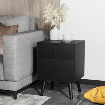Woodacre 45cm W Bedside Table