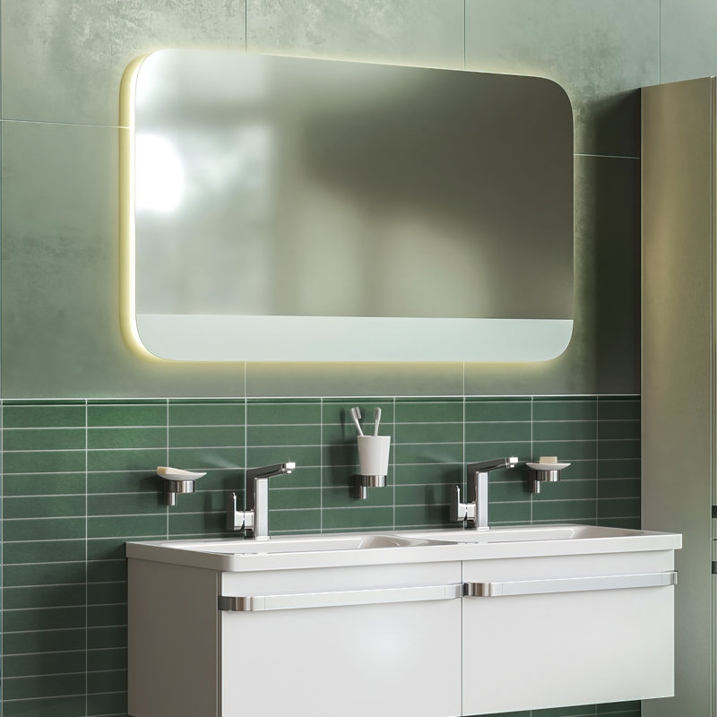 Arte 1.97 in. x 7.87 in. Ceramic Subway Wall and Floor Tile (6.48 sq. ft./case) (60-pack), Matte Green