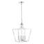 Luminaire suspendu géométrique 4 lumières Areyanna-487039898