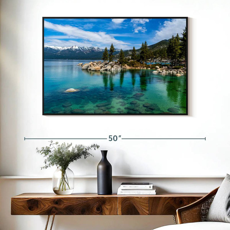 Alvord Green Lake Tahoe, H 27 po x l 40 po