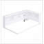 Lit de jour simple en bois avec armoires de rangement et ports USB-1276981913