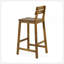 Ensemble de tabourets de bar Ashlyn en bois d'acacia rustique, durable et élégant pour une utilisation intérieure et extérieure