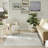 Lafever 5'3" x 7' Light Grey Vintage Indoor Rug-1311270303