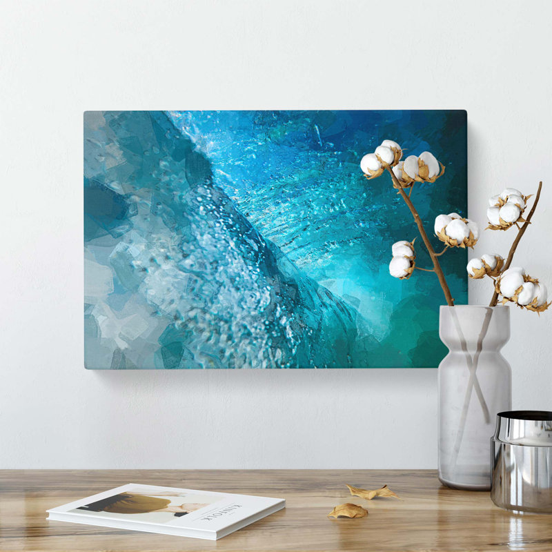 Beautiful Wave - Wrapped Canvas Print, 76.2 cm H x 50.8 cm W