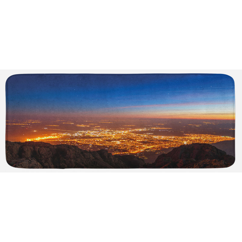Tapis de cuisine paysage