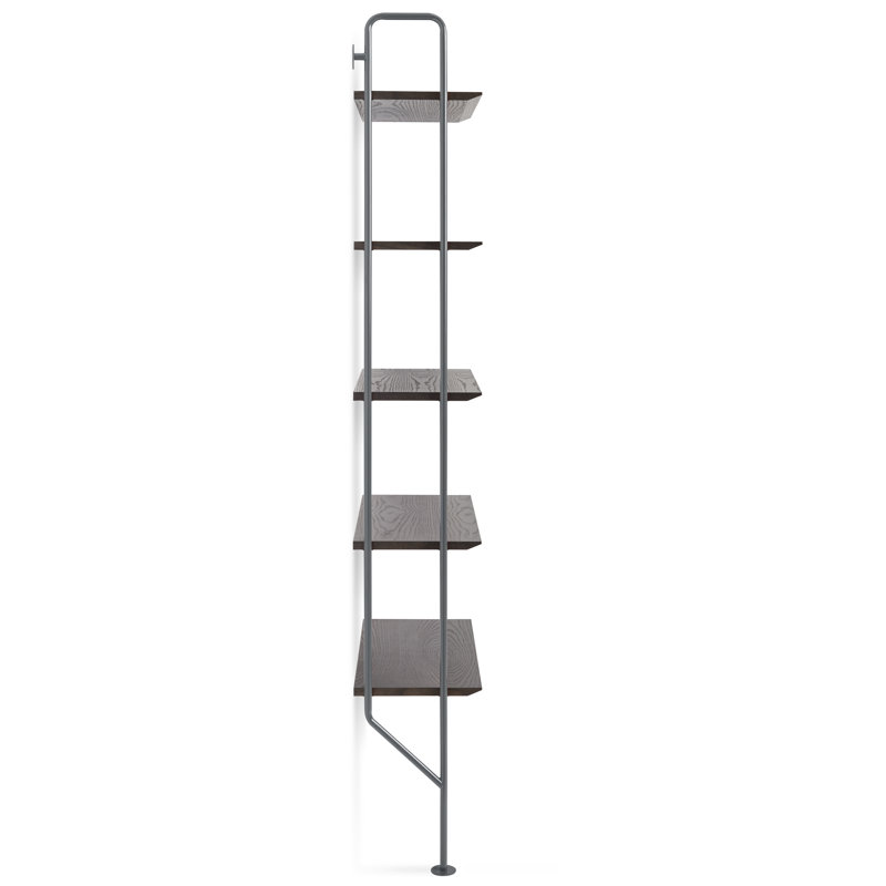 Hitch Bookcase Add-on Kit, Black/Slate