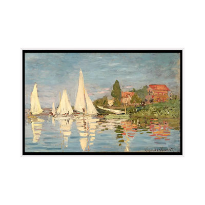 " Regatta At Argenteuil, C.1872 " by Claude Monet