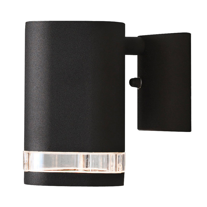 Modena Outdoor Armed Sconce, Black