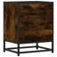 40cm W Metal Bedside Table-378864234