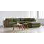 Podium Modular 4 PC Lounge Sectional A-53821368-53821367