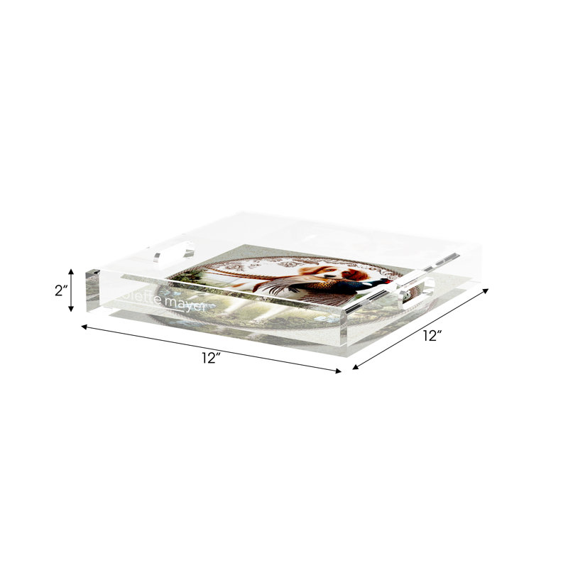 Acrylic Decorative Tray