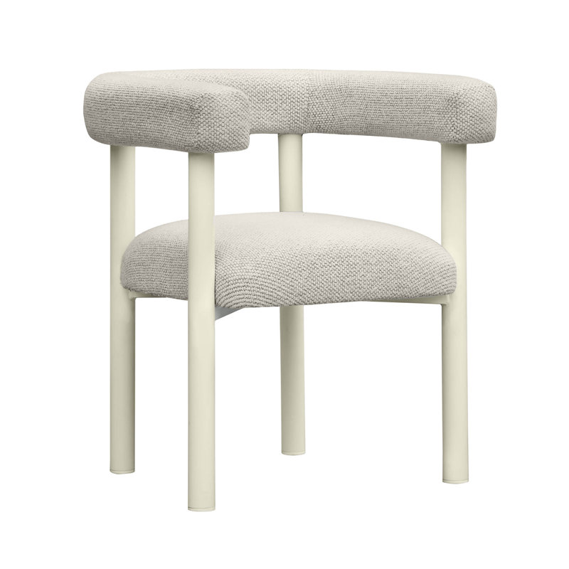 Chaise d'extérieur texturée Michelle