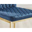 Keensburg Luxury Velvet Modern Tall Back Dining Chairs with Metal Legs & Diamond Stitching-1959378715-1959378717-1985788645