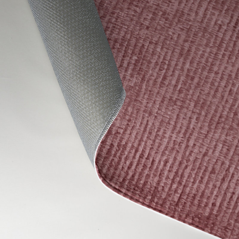 Tapis brun abstrait intérieur et extérieur, Rectangle 5 pi x 7 pi