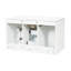 Meuble-lavabo mural simple flottant 36 po avec comptoir en céramique 36 po-961206625