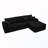 L-Shaped Convertible Sectional Sofa