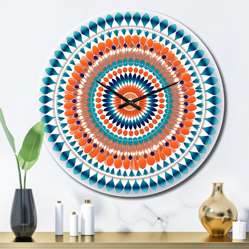 Metal Wall Clock, Large