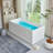 67" x 32" Freestanding Soaking Acrylic Bathtub-83677359