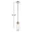 Isamar 1-Light Dimmable Steel Single Pendant-9509830