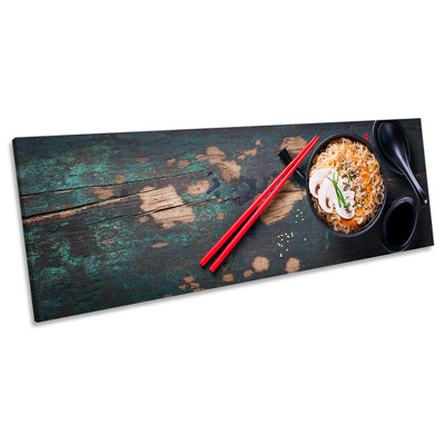 Chop Sticks Asian Food Kitchen - Wrapped Canvas Panoramic Art Prints