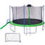 Versatile 16FT Trampoline with Slide and Multiple Accessories for Fun and Safety