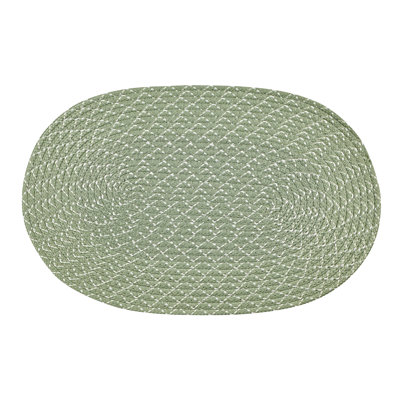 Tapis tressé à la main lime Rogalski