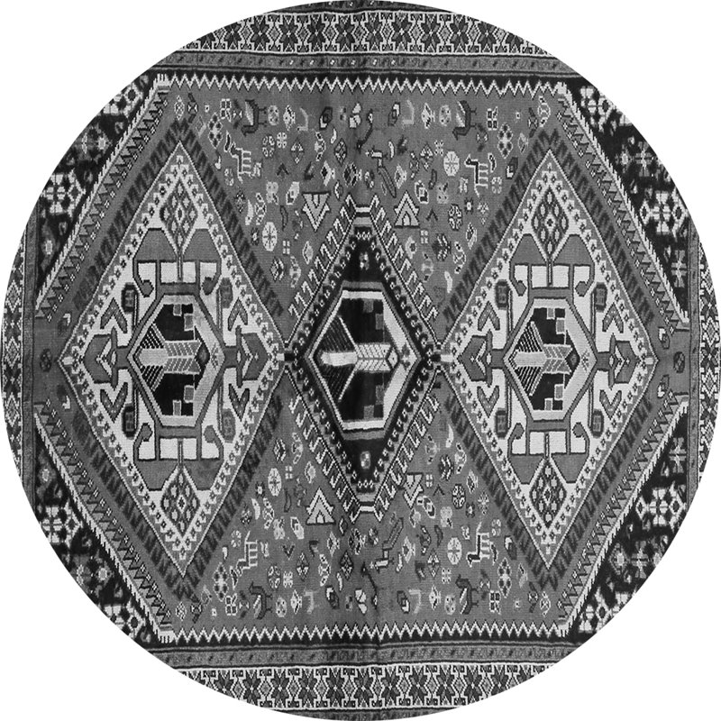 Oriental Indoor Rug, Round 5'