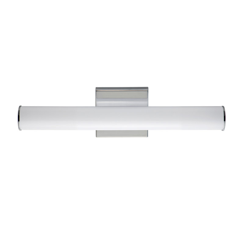 Rail 5CCT-Meuble-lavabo, Chrome poli, 18 po de largeur