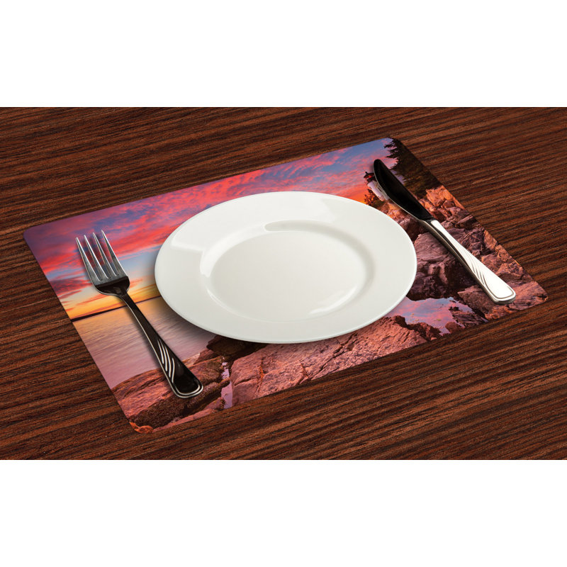 Polyester Animals/Nature Rectangle Placemat
