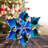 4.37'' Crystal Holiday Shaped Ornament