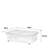 Wham 32L Plastic Storage Box with Wheels and Folding Lid Pack of 3 Clear/Cool Grey