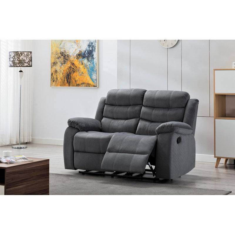 Fauteuil inclinable manuel Manzano, Gris froid
