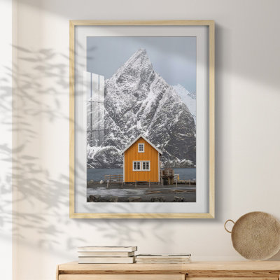 The Yellow Village III -Framed Print