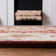 Colliers Royalty Hand Tufted Indian Wool New Zealand Wool Oriental Rug in Beige/Red
