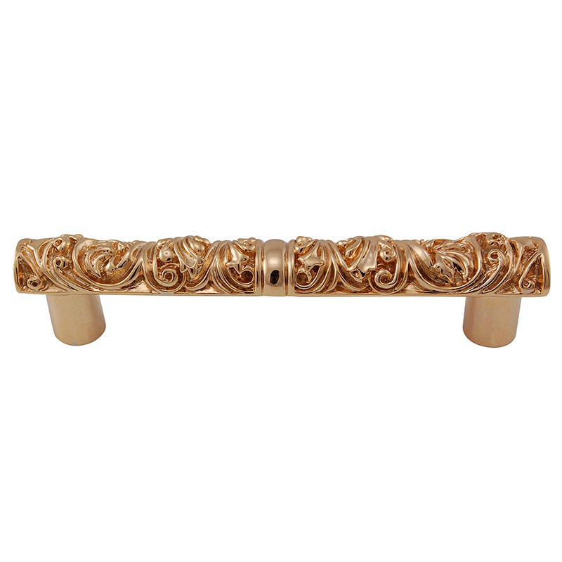 Liscio Bar / Handle Pull, 3.88" L x 0.63" W x 1" D, Polished Gold