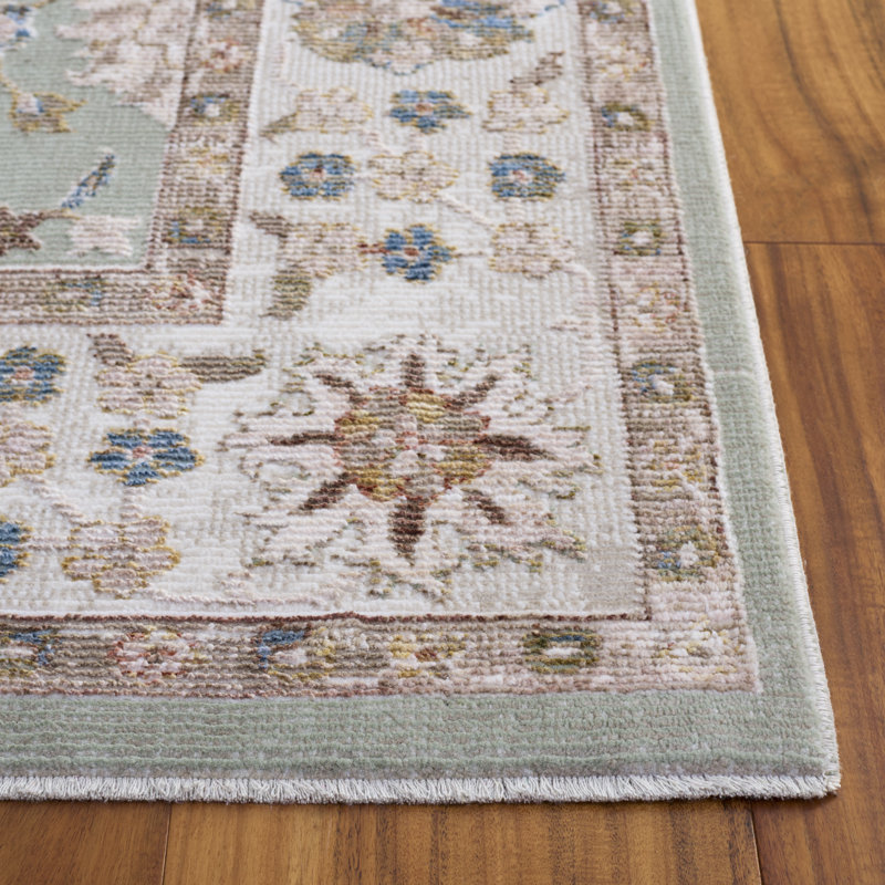Ellwood 214 Performance Oriental Rug, Square 6'5"