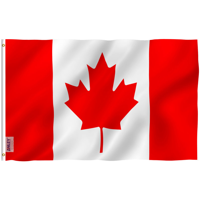 Drapeau canadien 36 po x 60 po
