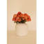 LOT DE SEPT DALHIS ARTIFICAUX - ORANGE