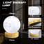 Darriel Wood Globe Lamp