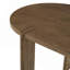Ensemble de salle à manger ovale moderne 7 pièces, table de cuisine rustique en bois massif avec 6 chaises pour la salle à manger et la cuisine