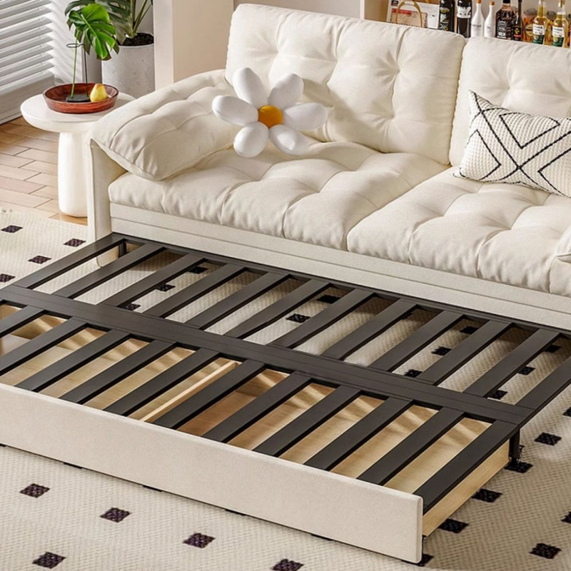 Canapé modulaire en pin blanc, L 81,1 po