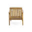 Fauteuil club Laurent Acacia capacité extérieure 500 lb
