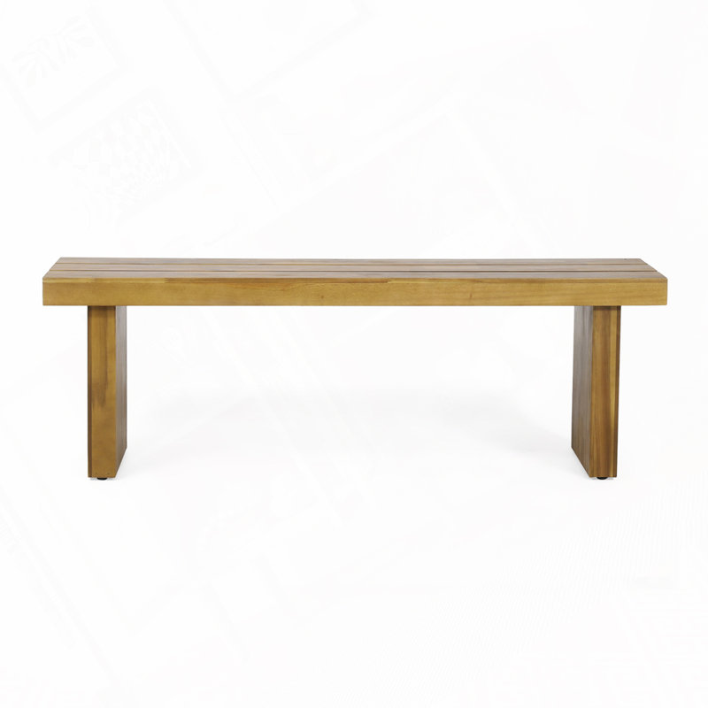 Banc de jardin en bois pour 2 personnes