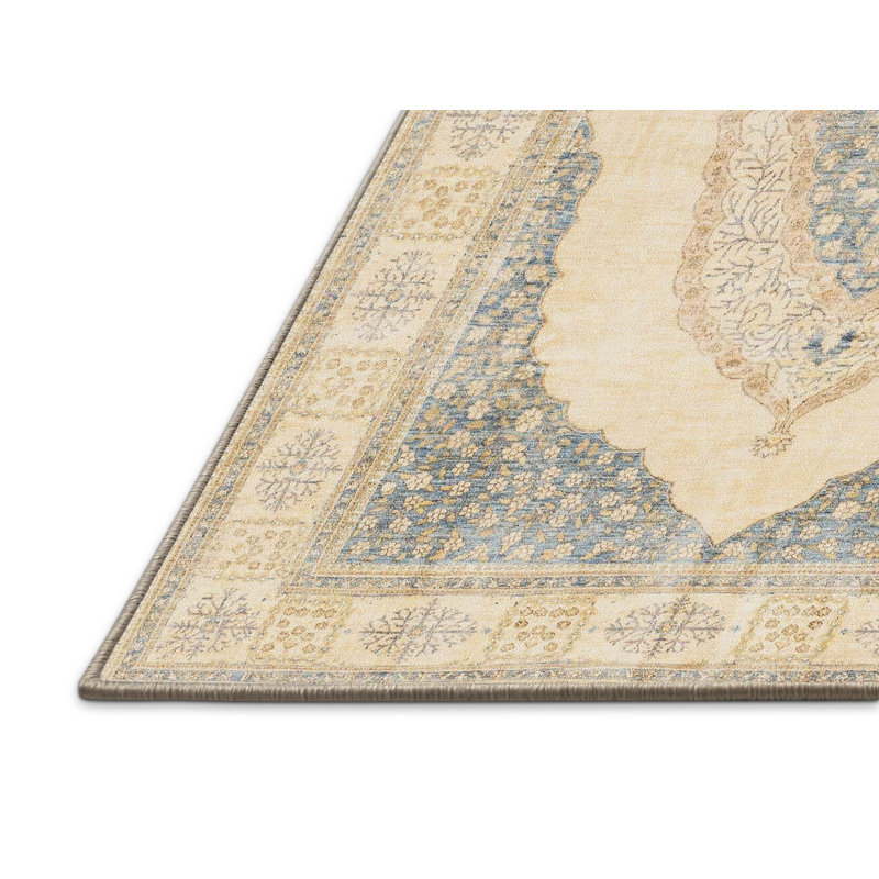 Abstract Indoor Rug, Rectangle 2' x 4'