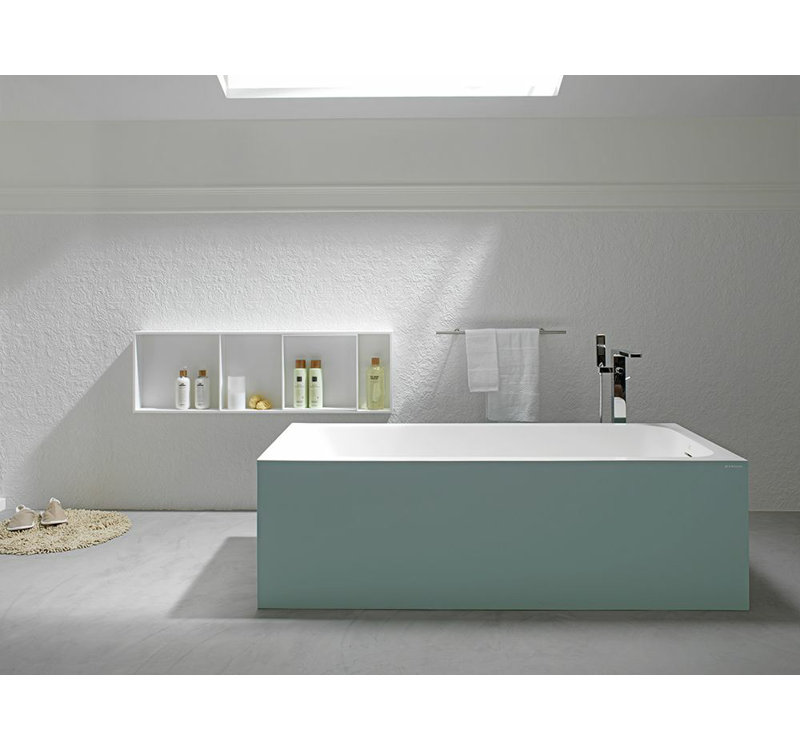 Modul Krion® 62.62'' L Freestanding Soaking Bathtub