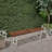 Patio Dining Bench With Iron Legs-1675978020