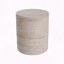 Table d'appoint durable Travertine